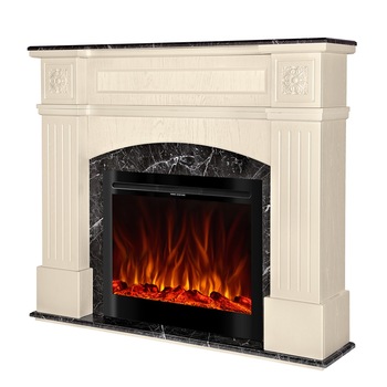 Semineu electric Josefina & Colorado, Dimensiuni (IxLxA) 1365x1570x32 mm, Telecomanda, Flacara colorata Semineu electric Josefina & Colorado, Dimensiuni (IxLxA) 1365x1570x32 mm, Telecomanda, Flacara colorata