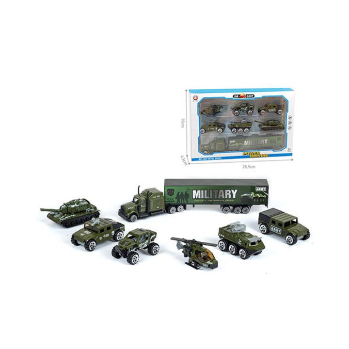 Set vehicule militare cu camion, Power Driving