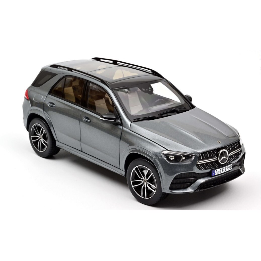 Macheta auto Mercedes Benz GLE (2019), 1:18, Gri, Norev - eMAG.ro