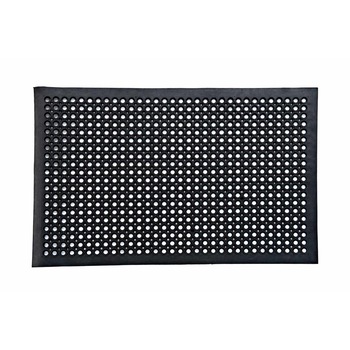 Covor din cauciuc cu drenaj OPTIMAT, Negru, 80 x 120 cm Covor din cauciuc cu drenaj OPTIMAT, Negru, 80 x 120 cm