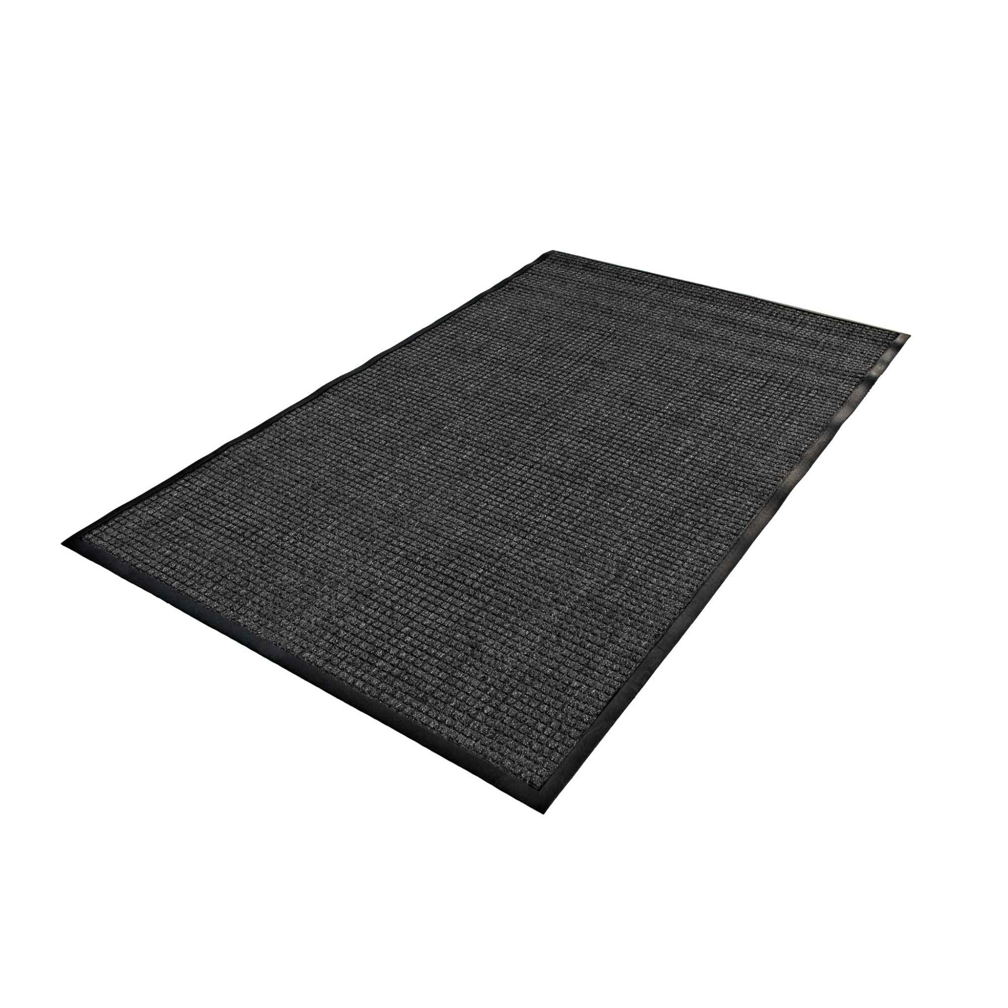 Covor textil interior GRIZZLY MAT, Gri Inchis, 120 x 180 cm