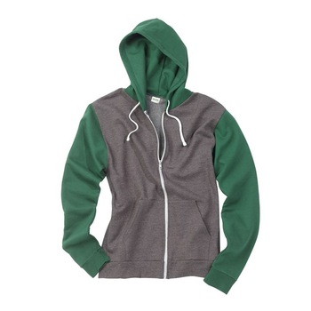 Hanorac barbati retro AWDis gri-verde, marimea XXL Hanorac barbati retro AWDis gri-verde, marimea XXL