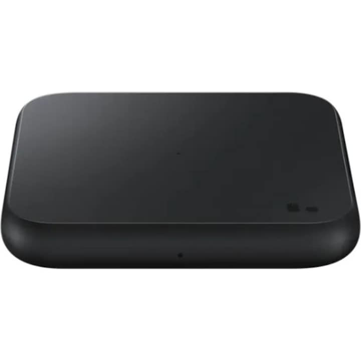 Samsung Wireless Charger Pad, Vezeték nélküli gyorstöltő adapterrel, Fekete