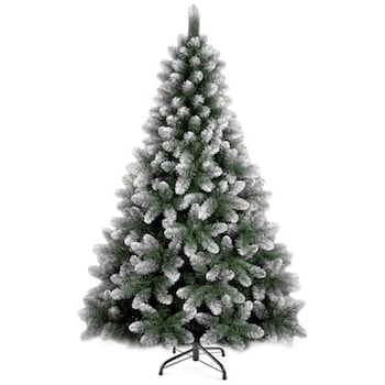 Brad artificial Kring Dakota Frosted, cu varfurile ninse, 180 cm, suport metalic, Verde/Alb Brad artificial Kring Dakota Frosted, cu varfurile ninse, 180 cm, suport metalic, Verde/Alb
