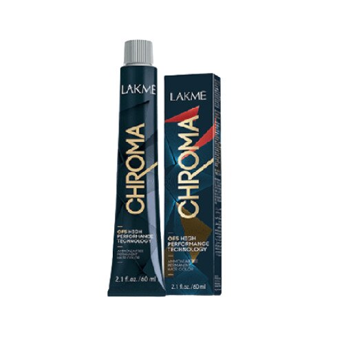 Vopsea de par permanenta fara amoniac rosu, Lakme Chroma 0/50 60 ml