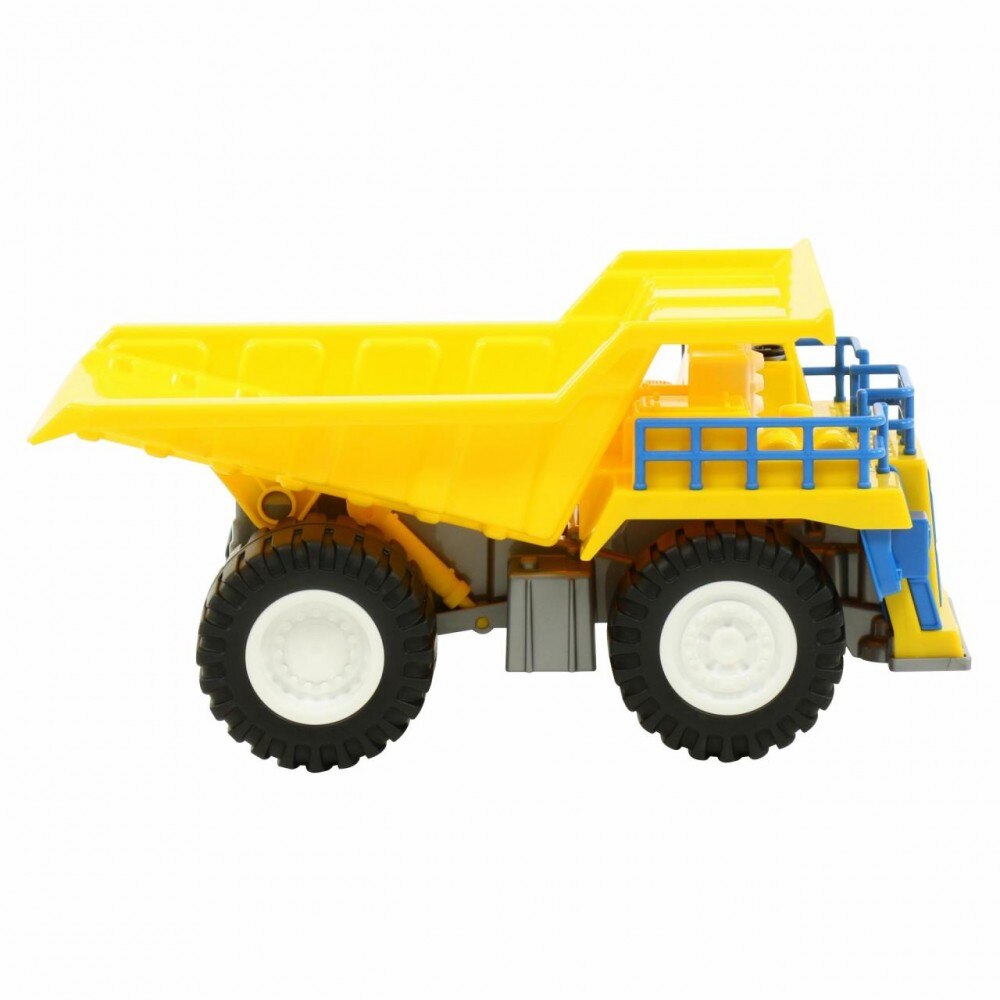 Camion pentru minerit Polesie, 31 cm, Galben, 3 ani +