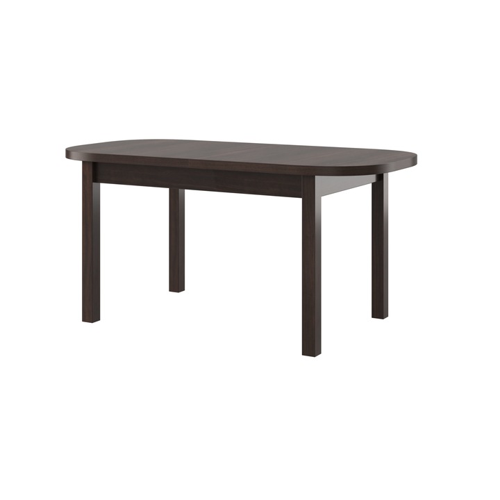 Masa extensibila 160x200 cm MB-12 Venus1, wenge, lemn masiv de fag si PAL