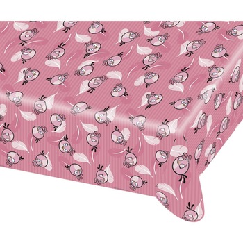 Fata de masa Angry Birds Pink, Riethmuller, 1 buc Fata de masa Angry Birds Pink, Riethmuller, 1 buc