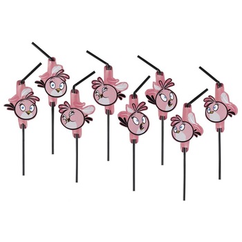 Set 8 Paie Angry Birds Pink, Riethmuller Set 8 Paie Angry Birds Pink, Riethmuller