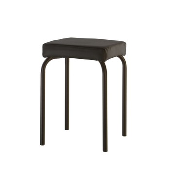 Scaun bucatarie TUTTI Black, Piele ecologica, Negru Scaun bucatarie TUTTI Black, Piele ecologica, Negru