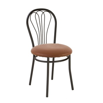 Scaun bucatarie VENUS Black, Maro piele ecologica Scaun bucatarie VENUS Black, Maro piele ecologica