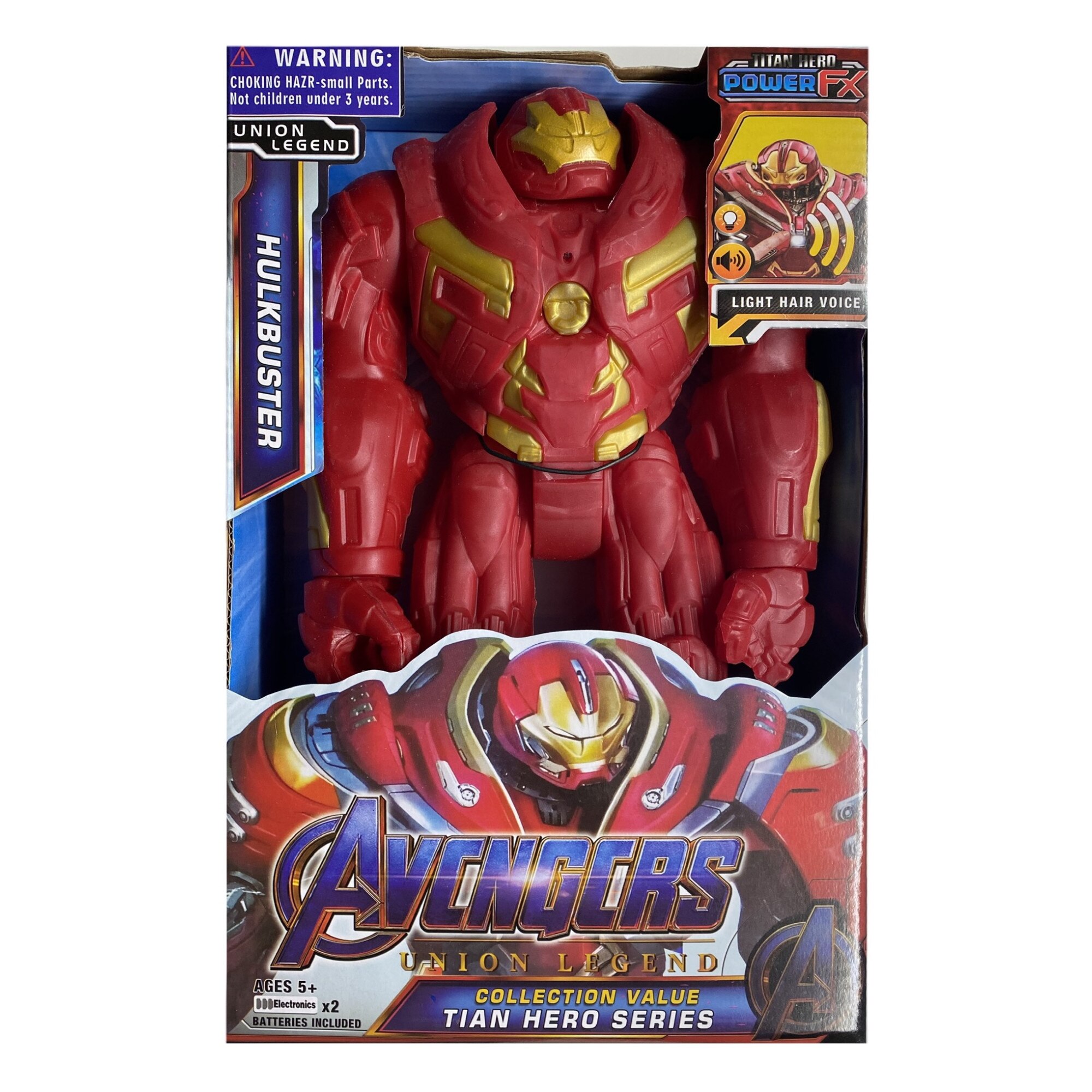 Figurine Marvel Série Héros Titan 30 cm Hulkbuster Hasbro en multicolore