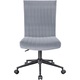 Scaun de birou Kring Tina, material textil, Gri