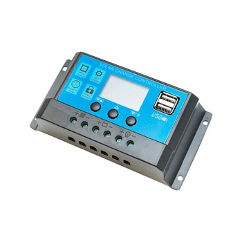 Regulator tensiune pentru panou solar 10A 12V/24V 2X Regulator tensiune pentru panou solar 10A 12V/24V 2X