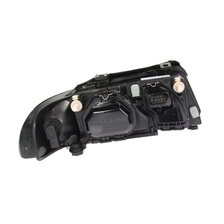 Fényszóró Audi A4 11.1994-09.2001 bal első króm, elektromos (villanymotor nélkül) izzó H7/H7