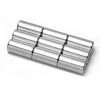 Magnet neodim cilindru 10mm x 20mm - set de 6 bucati Magnet neodim cilindru 10mm x 20mm - set de 6 bucati