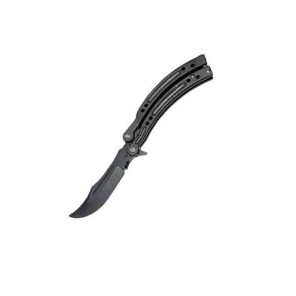 Briceag Buttefly pentru antrenament fara Tais Negru 24 cm OFF-340