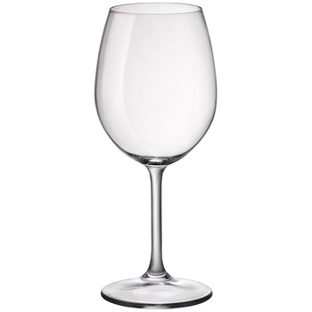 Set 4 pahare vin rosu cu picior Bormioli Nadia, 490 ml, sticla cristalina Set 4 pahare vin rosu cu picior Bormioli Nadia, 490 ml, sticla cristalina