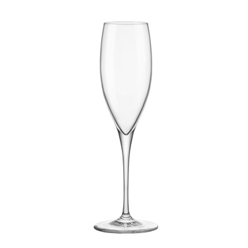 Set 4 pahare sampanie cu picior Bormioli Premium, 260 ml, sticla cristalina Set 4 pahare sampanie cu picior Bormioli Premium, 260 ml, sticla cristalina