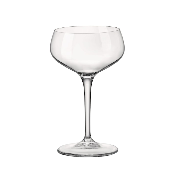 Bormioli Bartender Novecento Koktélos pohár, 250 ml, Üveg, 4db