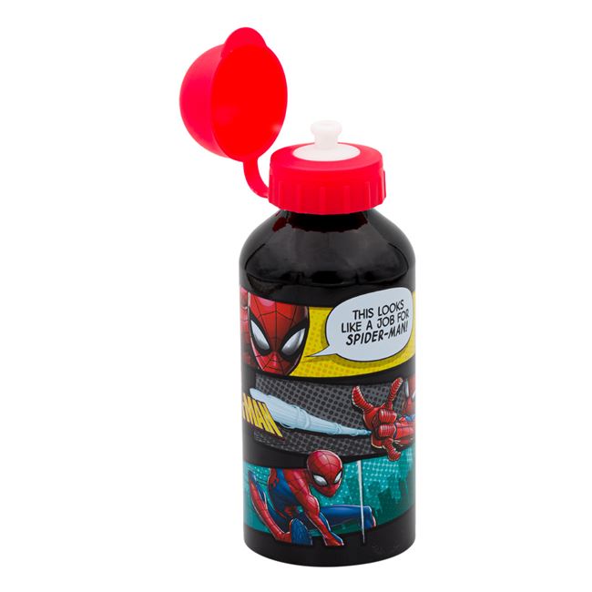 Recipient apa pentru copii cu gura, SPIDERMAN, 500 ml