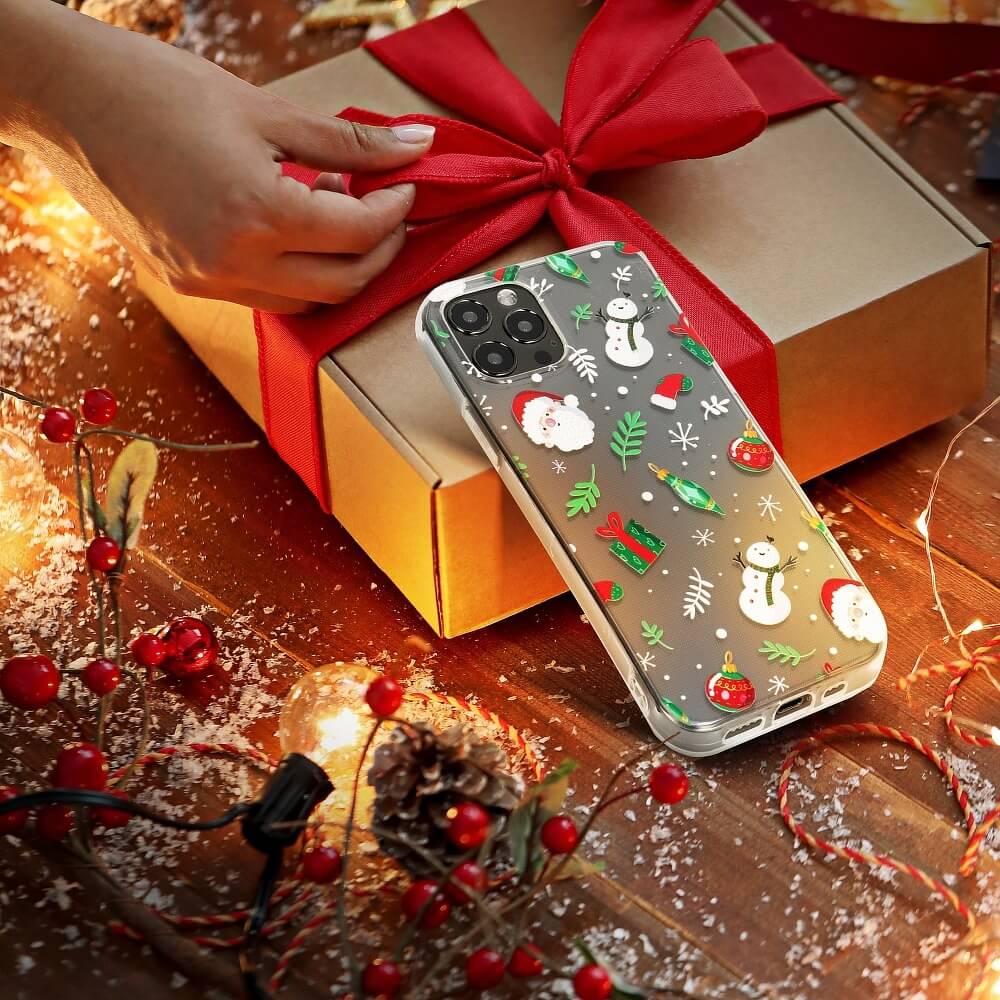 Husa iPhone 12 Pro Max, Christmas, Design Mix Craciun