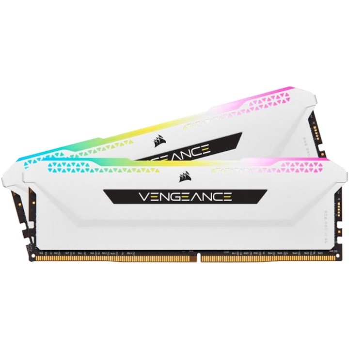 Corsair VENGEANCE® RGB PRO SL Memória, 32GB DDR4, 3200MHz CL16, Dual Channel Kit
