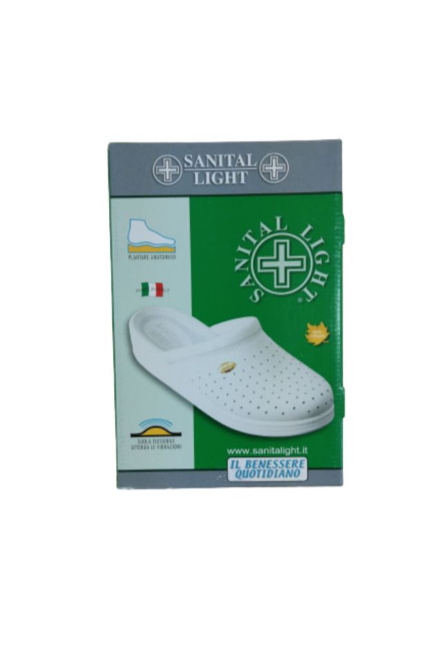 Chausson D'Hiver Sanital Light - 100% Fabriqué En Italie - Semelle Laine Et Polyuréthane - Plateforme 4 Cm