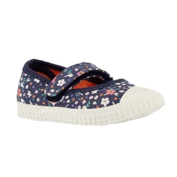 Incaltaminte panza, bluemarin cu floricele