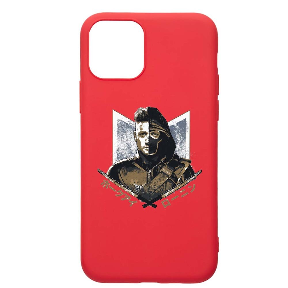 Husa Apple iPhone 12 Mini, Avangers, rezistenta la uzura, anti-alunecare, din silicon Premium, Red, R238