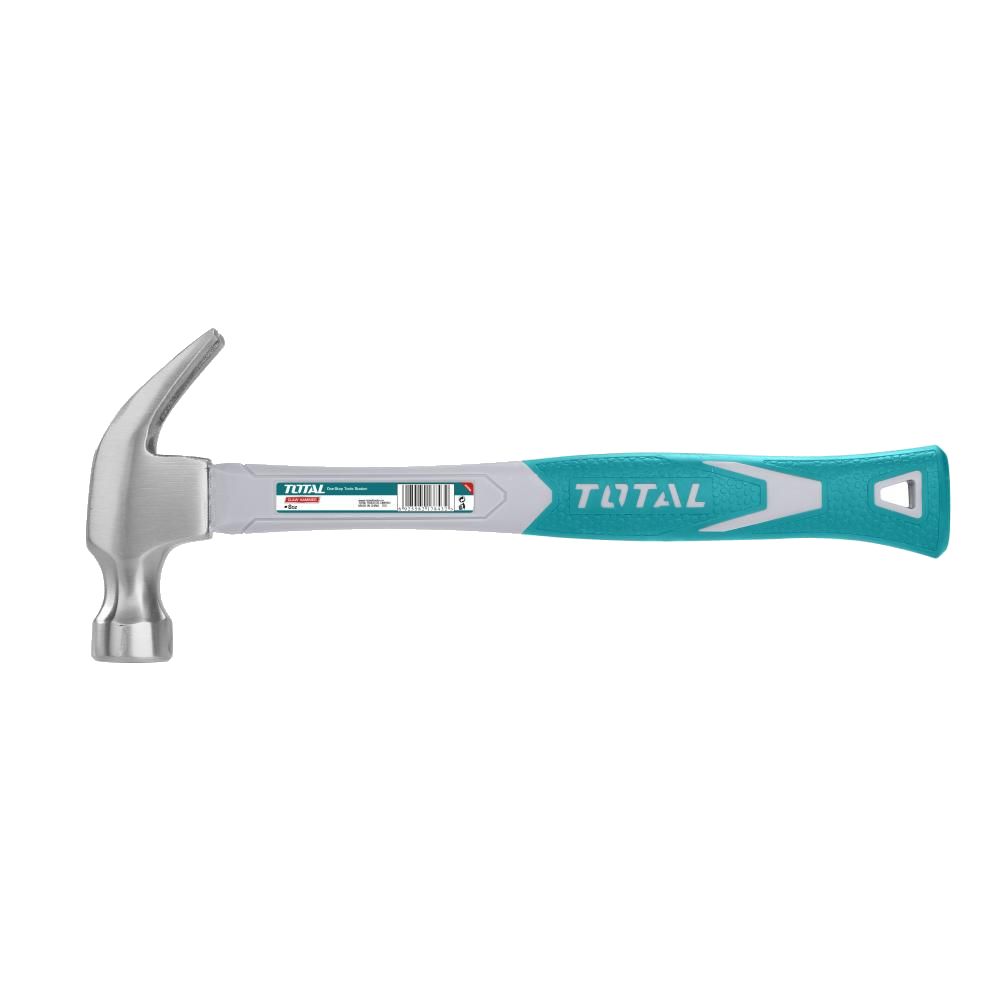 Ciocan de dulgherie Total, maner din fibra de sticla, 220g