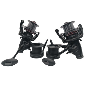 Set 2 Mulinete crap long cast 6000, 10+1 rulmenti, baitrunner model HFR6000 Set 2 Mulinete crap long cast 6000, 10+1 rulmenti, baitrunner model HFR6000