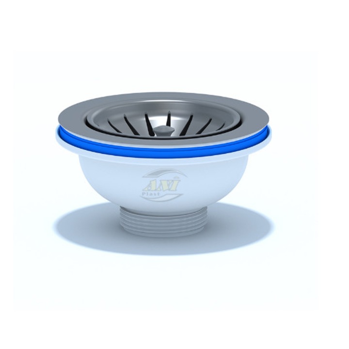 Ventil 3 1/2″ pentru chiuvete cu orificiu de scurgere Ø90 ,Aniplast,M250EU