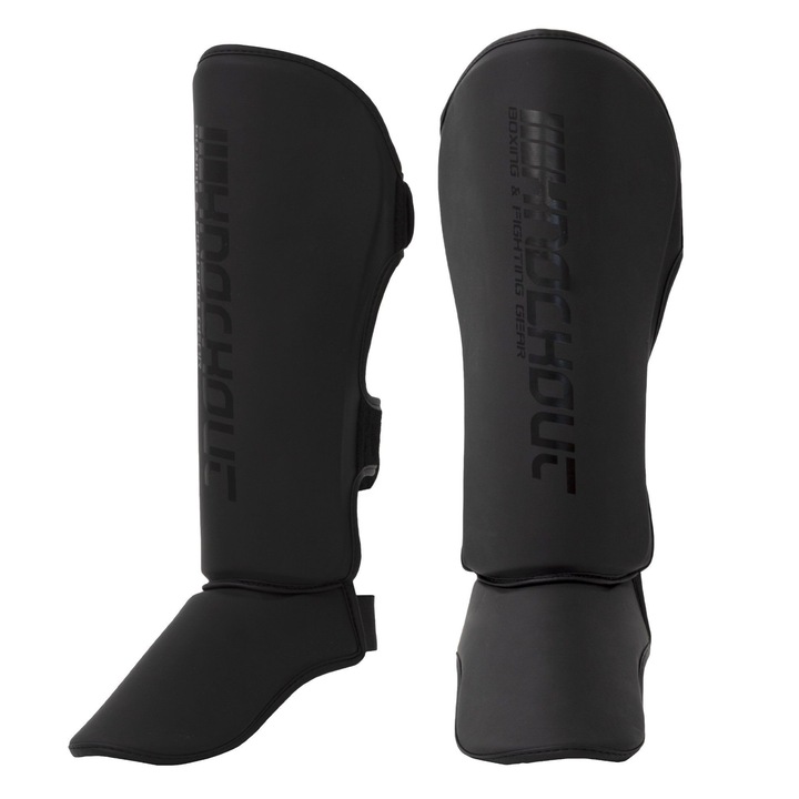 Fighter Knockout Junior sípcsontvédők - XS, fekete