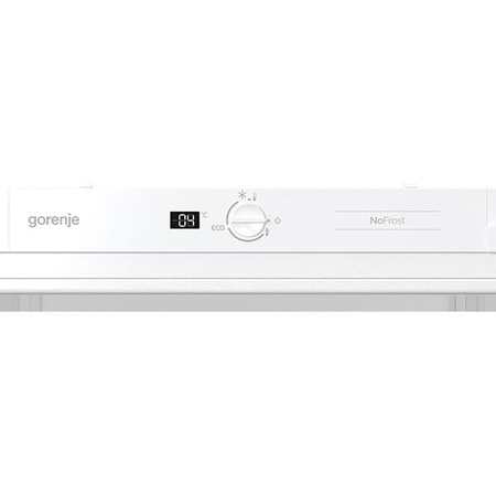 Combina frigorifica incorporabila Gorenje NRKI4182E1, No Frost, 248 l, H 177.2 cm, Clasa F, alb