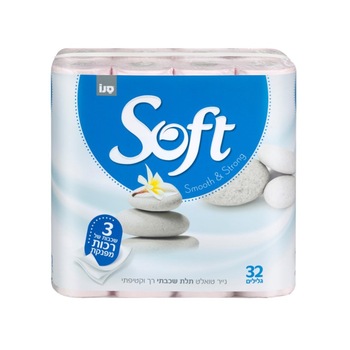 Hartie igienica Sano Soft Silk White - 2 straturi 32 role Hartie igienica Sano Soft Silk White - 2 straturi 32 role