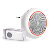 sonerie fara fir plugbell 150 light indicator luminos cu 6culori 8melodii digitale avertizare dubla sonoraampluminoasa imagen 9_0_
0