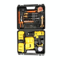 masina de gaurit si insurubat  bormasina  gsa poland 24v cu 2 acumulatori 2ah si incarcator  30 accesorii mandrina 13mm valiza transport plastic imagen 21_0_
0