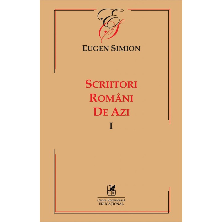 Scriitori romani de azi I, Eugen Simon