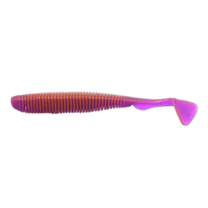Set 5 buc Shad Hitfish Diet 9.6cm, Purple Plum