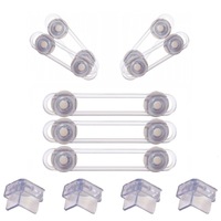 set protectie copii 7 bucati sigurante universale pentru blocare sertare usi si 4 bucati protectie colturi imagen 47_0_
0