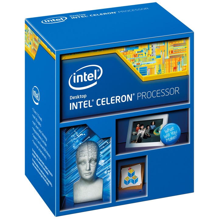 Intel® Celeron™ G3900 processzor, 2.80GHz, Skylake, 2MB, socket 1151, Box