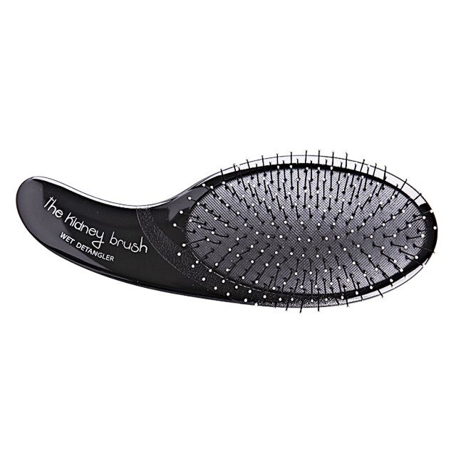 Perie Olivia Garden Kidney Brush Wet Detangler, perie profesionala dreapta pentru perierea si ingrijirea parului