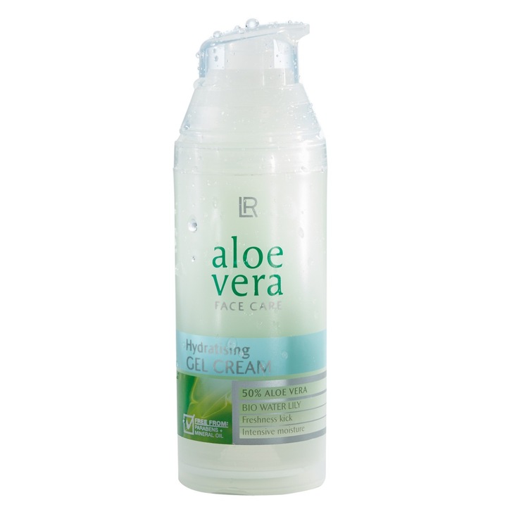 Gel-crema hidratant Aloe Vera, 50 ml