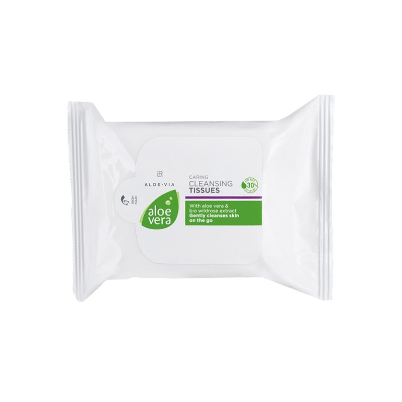 Servetele demachiante fine Aloe Vera - 25 buc