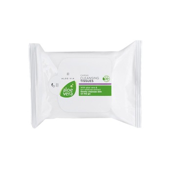 Servetele demachiante fine Aloe Vera - 25 buc Servetele demachiante fine Aloe Vera - 25 buc