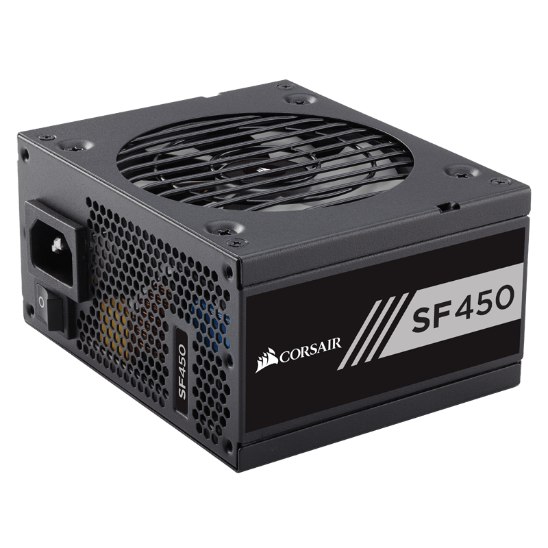 Sursa Modulara Corsair SF450, 450W, 80 PLUS Gold, ATX 2.4, PFC Activ, Negru