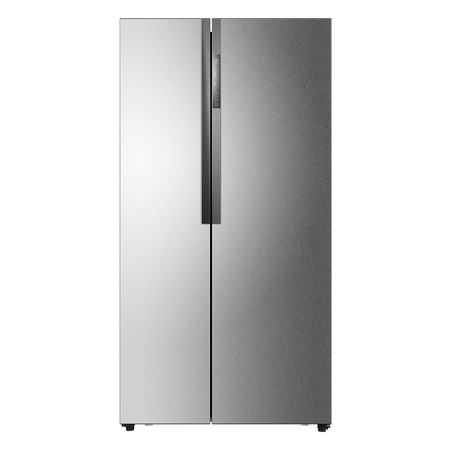 Side by side Haier HRF-521DM6, 518 l, Clasa A+, No Frost, H 180 cm, Argintiu