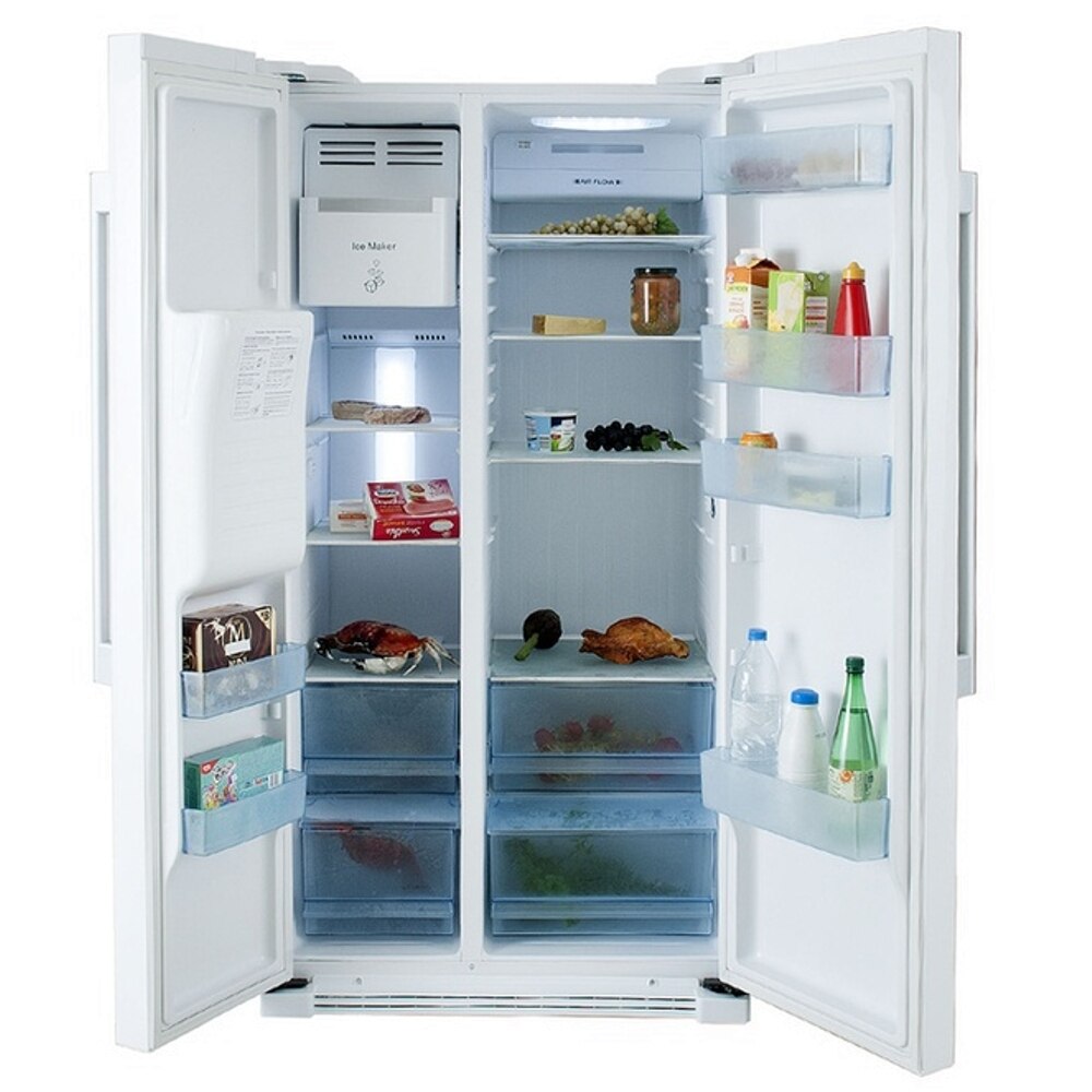 Haier HRF628IW6 side by side hűtőszekrény, 550 l, A+