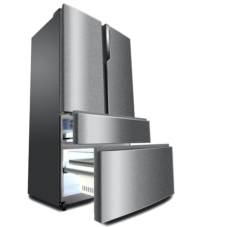 Side by Side Haier HB25FSSAAA, 685 l, Clasa A++, No Frost, H 190 cm, Argintiu